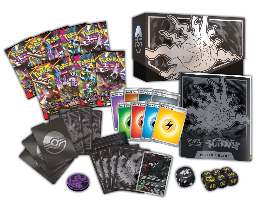 Pokemon Trading Card Game - Mega Evolution: Pitch Black Elite Trainer Box