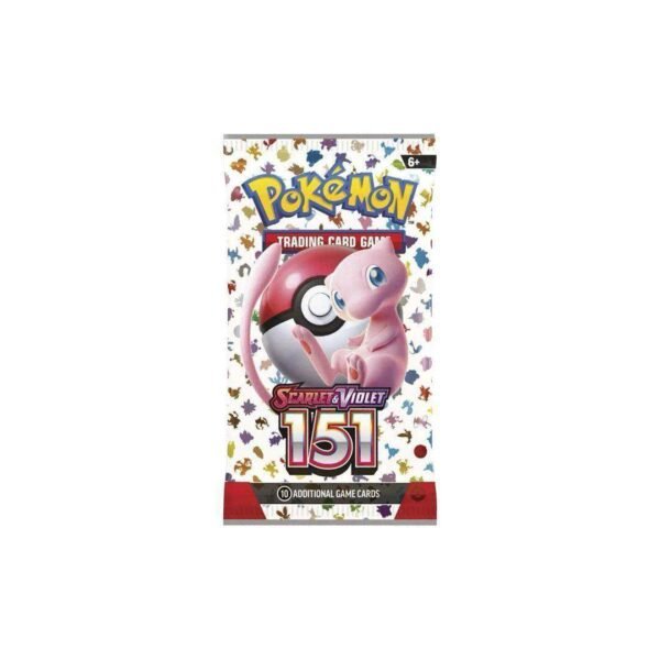 Pokemon 151 Booster Pack-Play Once