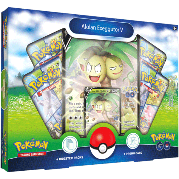 Pokemon GO - Collection Box (Alolan Exeggutor V) - Collect Roll