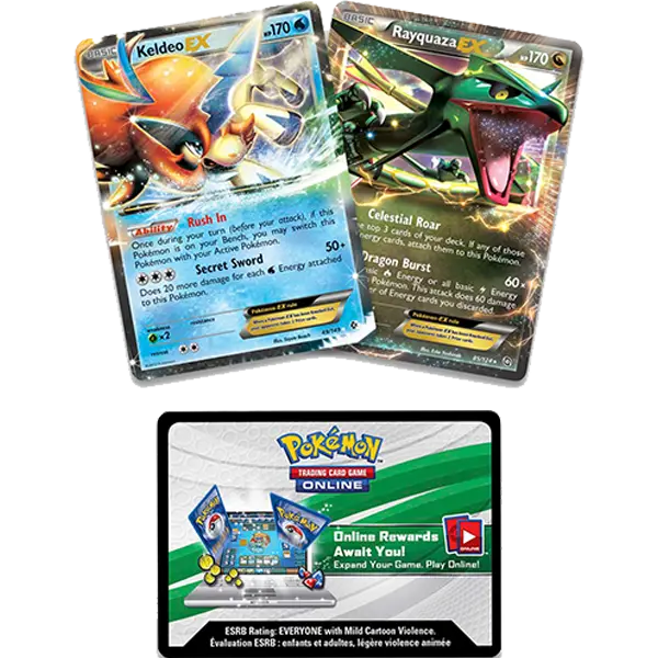 Battle Arena Decks Rayquaza vs. Keldeo - Collect Roll