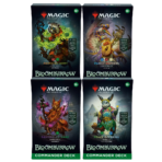 Bloomburrow Magic: The Gathering Commander Deck Bundle - Complete Set of 4 Decks