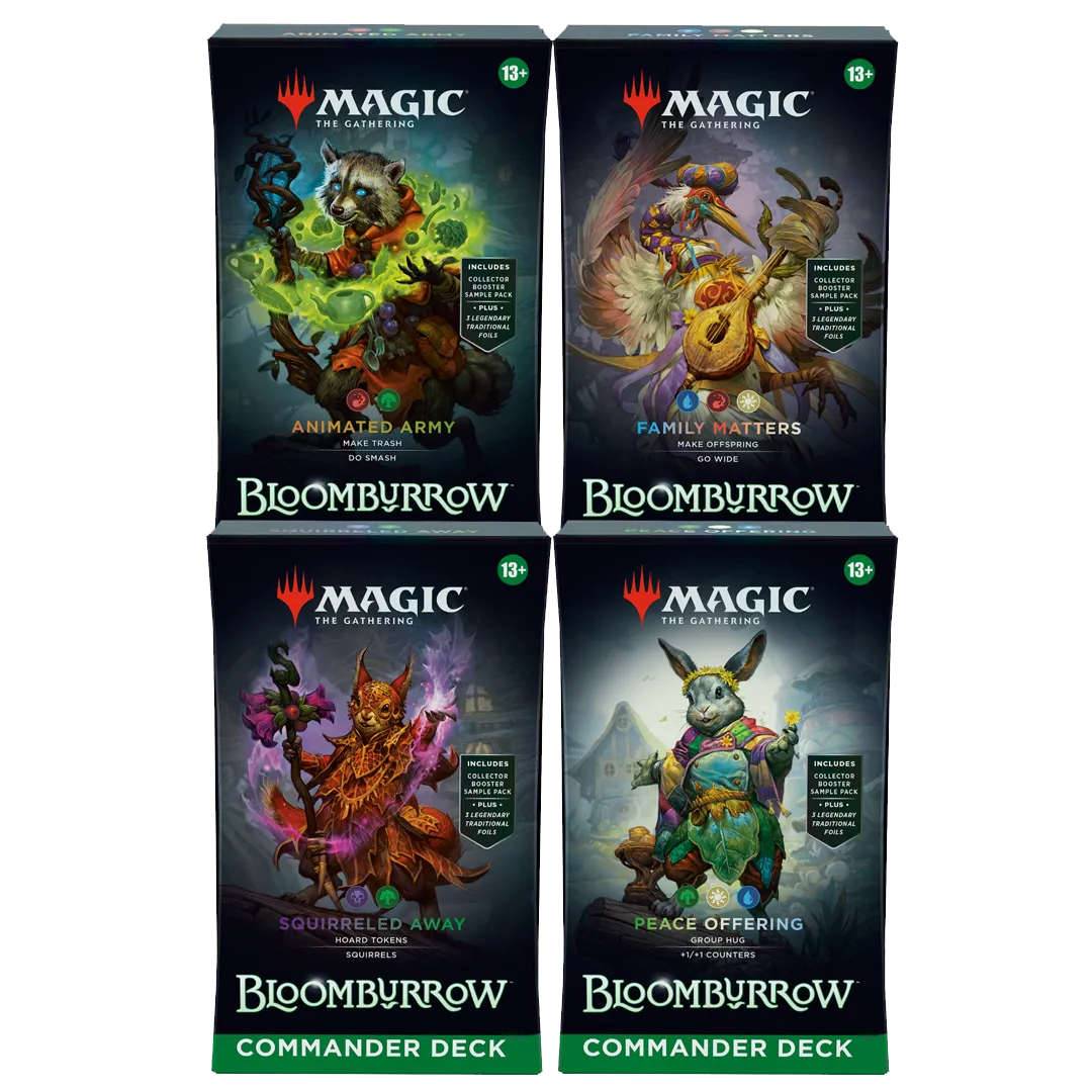 Bloomburrow_Commander_Decks_Set_of_4_Bundle-3 Bloomburrow Magic: The Gathering Commander Deck Bundle - Complete Set of 4 Decks