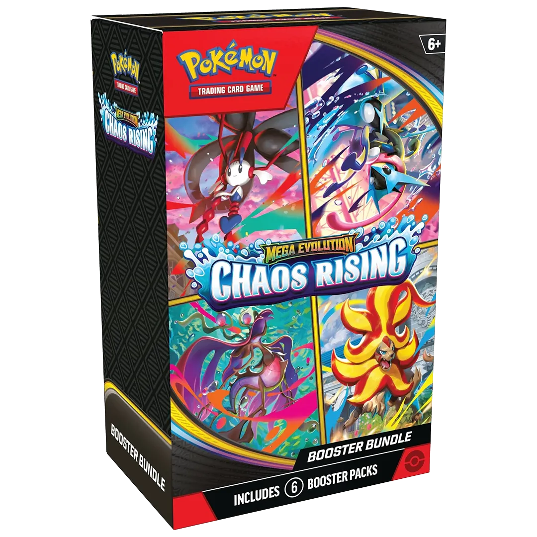 [PREORDER] Mega Evolution: Chaos Rising - Booster Bundle - Collect Roll