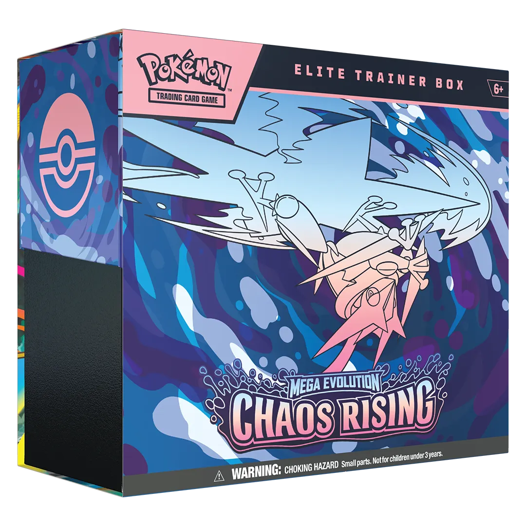 [PREORDER] Mega Evolution: Chaos Rising - Elite Trainer Box - Collect Roll