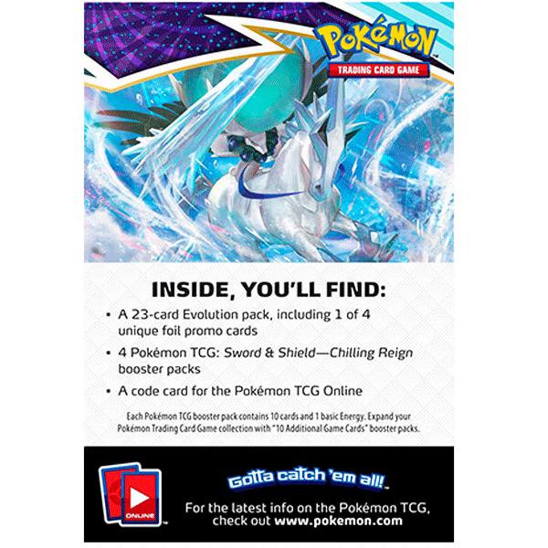 Sword & Shield: Chilling Reign - Build & Battle Box (10 Boxes) - Collect Roll