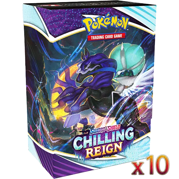 Sword & Shield: Chilling Reign - Build & Battle Box (10 Boxes) - Collect Roll