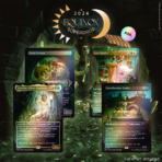 Secret Lair Drop - Diabolical Dioramas [Rainbow Foil Edition] - Collect Roll