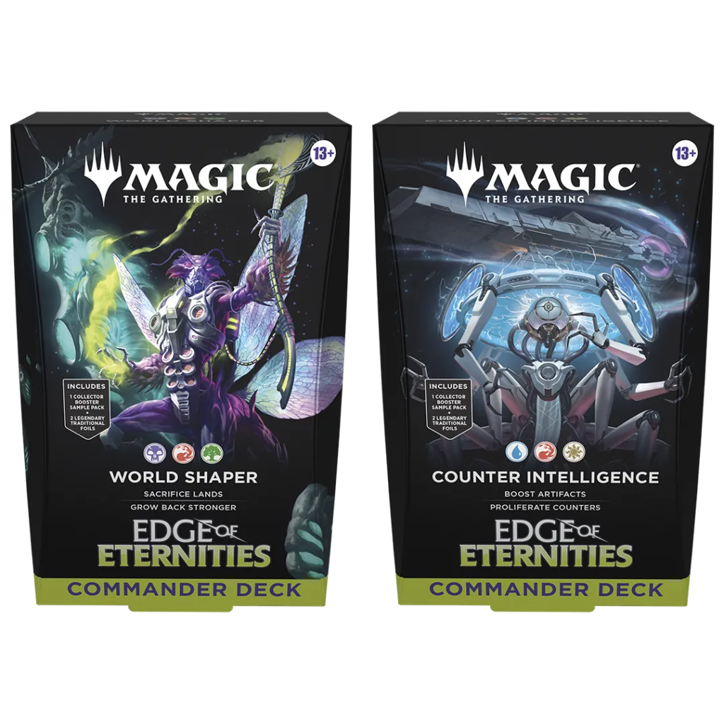 Magic: The Gathering Edge of Eternities Commander Deck Bundle [Set of 2] - Collect Roll