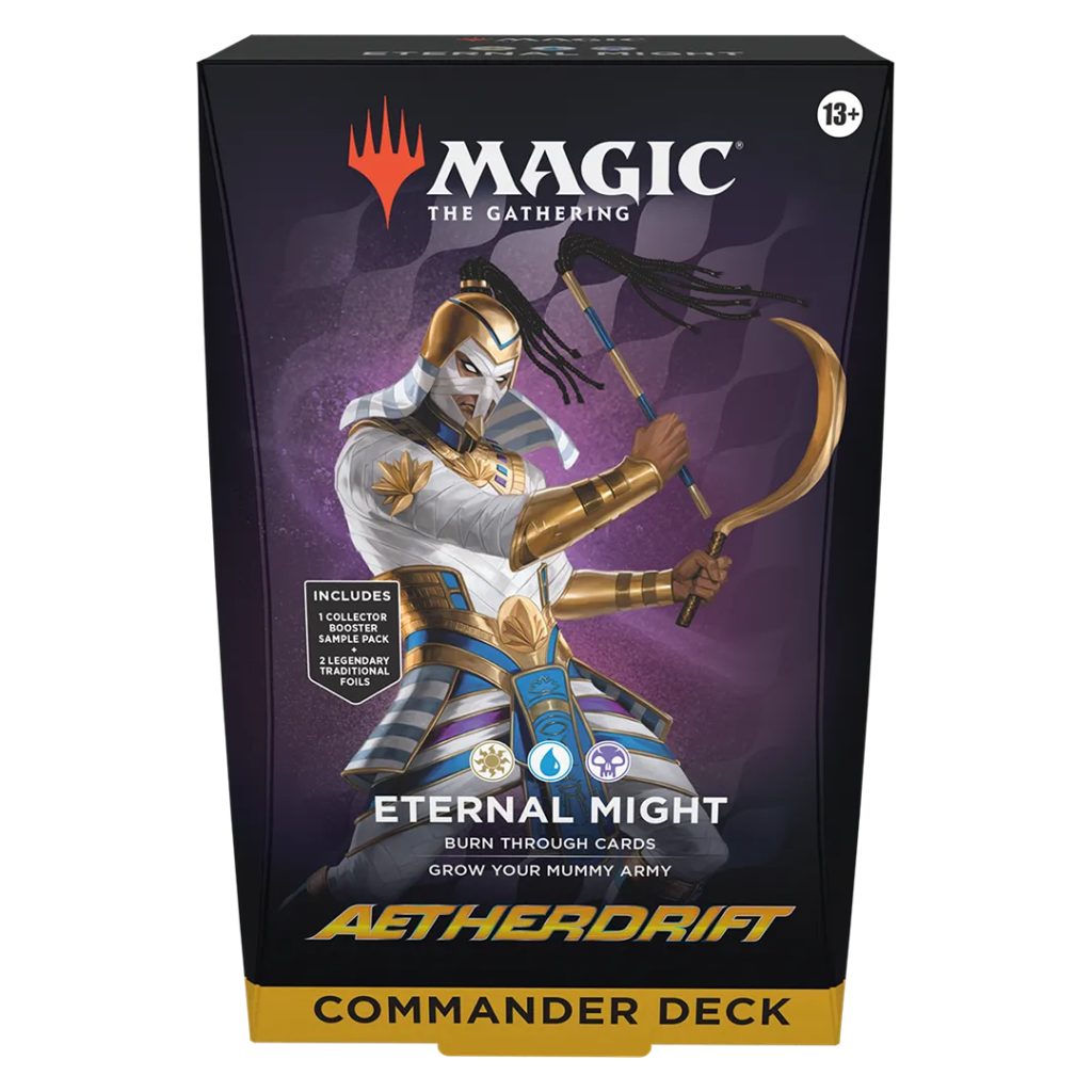 Magic: The Gathering Aetherdrift Commander Deck Bundle [Set of 2] - Collect Roll