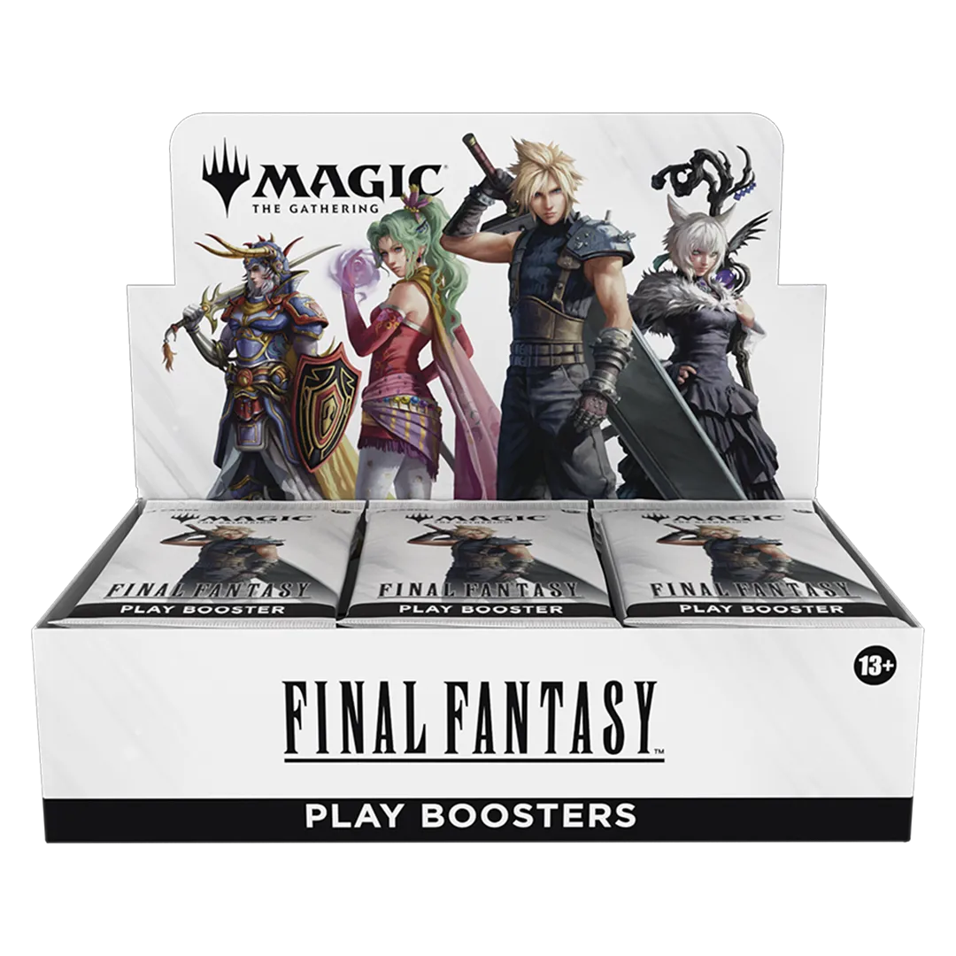 Final_Fantasy_Play_Booster_Box_Display-2 Magic: The Gathering Final Fantasy Trading Card Game Play Booster Box - 36 Packs