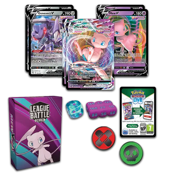 League Battle Deck (Mew VMAX) - Collect Roll