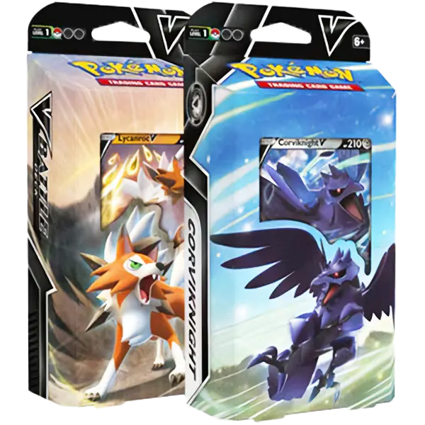 Lycanroc V / Corviknight V Battle Decks [Set of 2] - Collect Roll