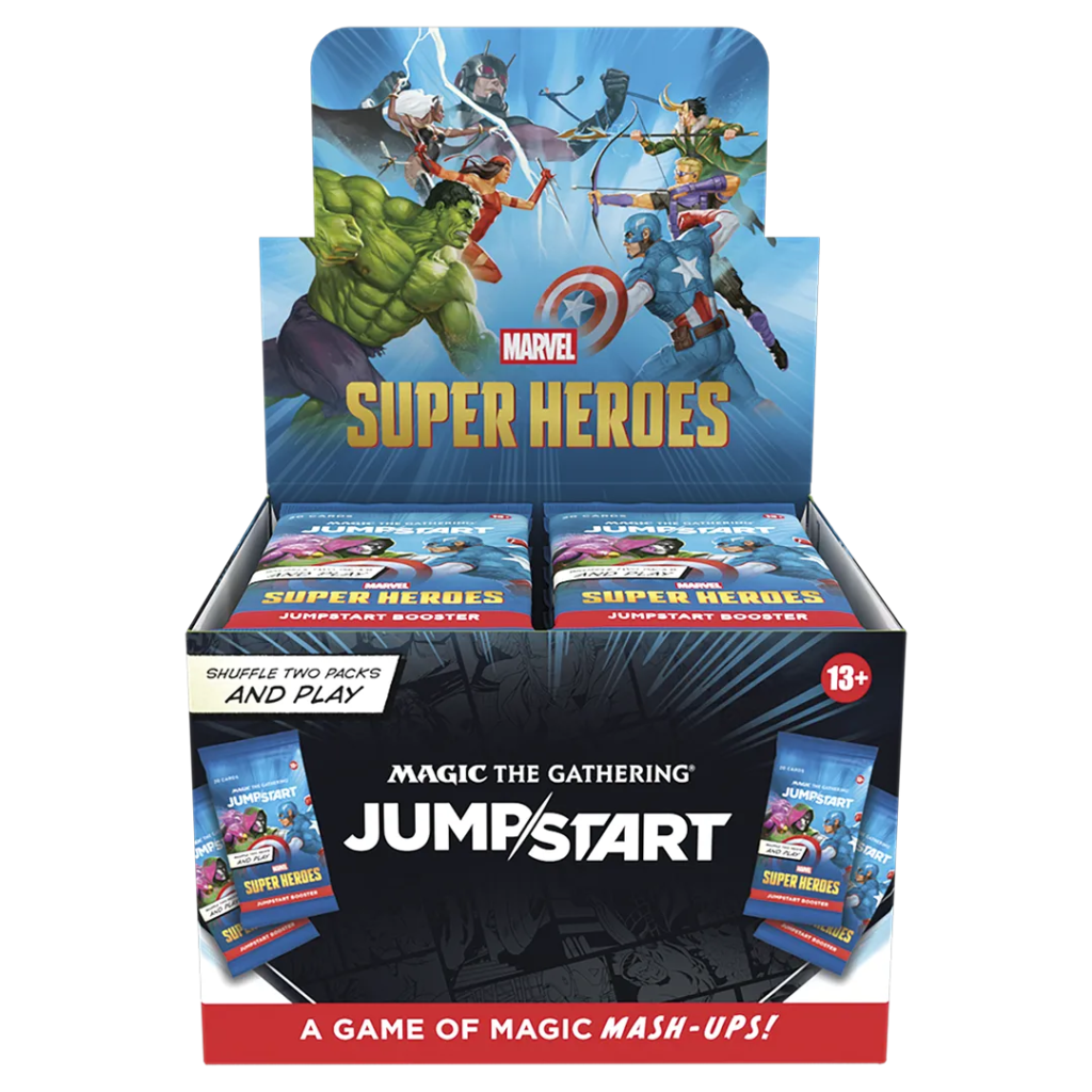 Magic: The Gathering - Marvel Super Heroes Jumpstart Booster Box (Preorder)