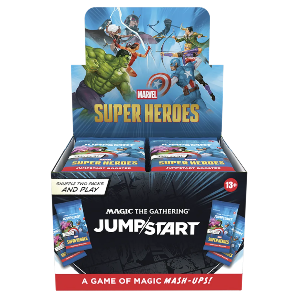 Magic: The Gathering - Marvel Super Heroes Jumpstart Booster Box (Preorder)