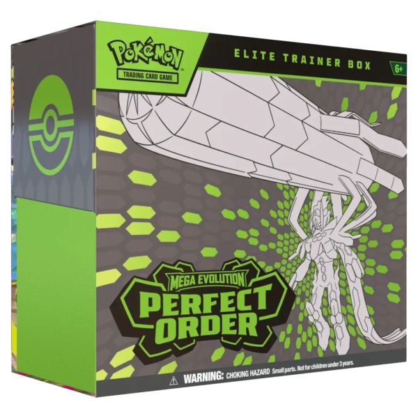 Mega Evolution: Perfect Order - Elite Trainer Box - Collect Roll