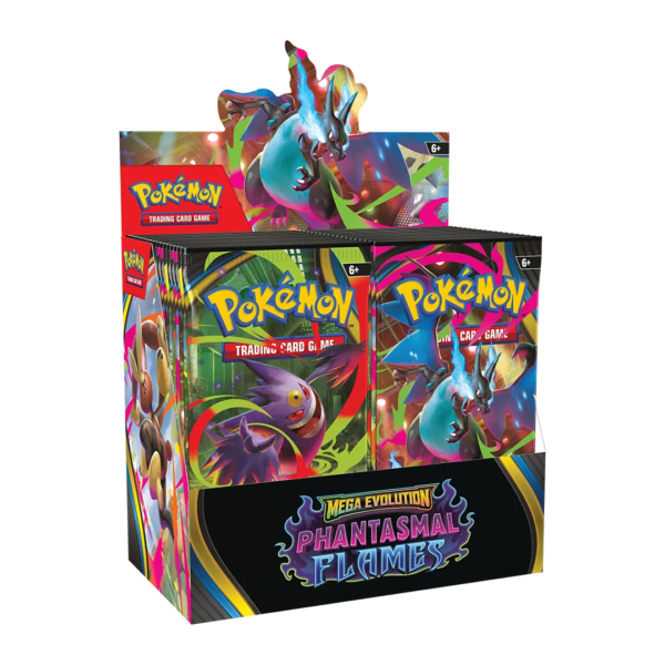 Mega Evolution: Phantasmal Flames Booster Box - Collect Roll