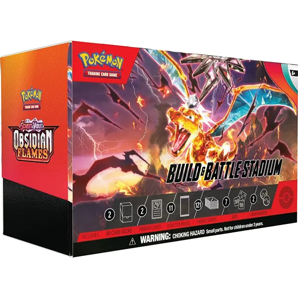 Scarlet and Violet: Obsidian Flames - Build & Battle Stadium - Collect Roll