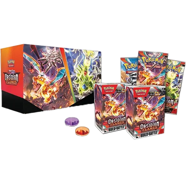 Scarlet and Violet: Obsidian Flames - Build & Battle Stadium - Collect Roll