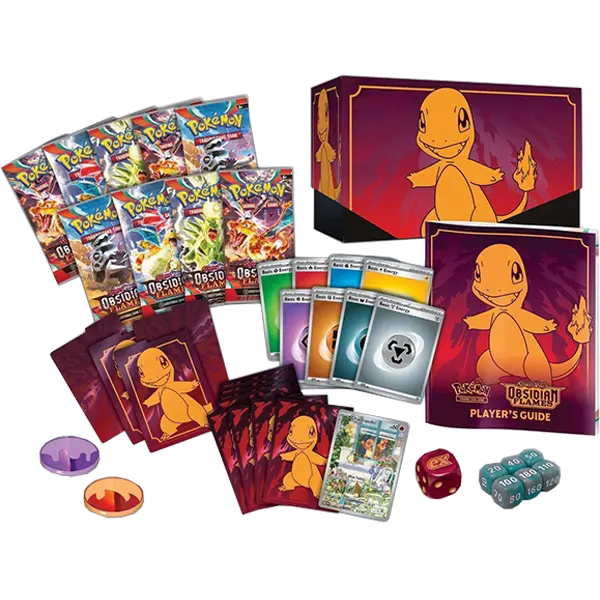 Scarlet and Violet: Obsidian Flames - Elite Trainer Box - Collect Roll