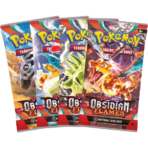 Scarlet and Violet: Obsidian Flames - Booster Box Display - Collect Roll