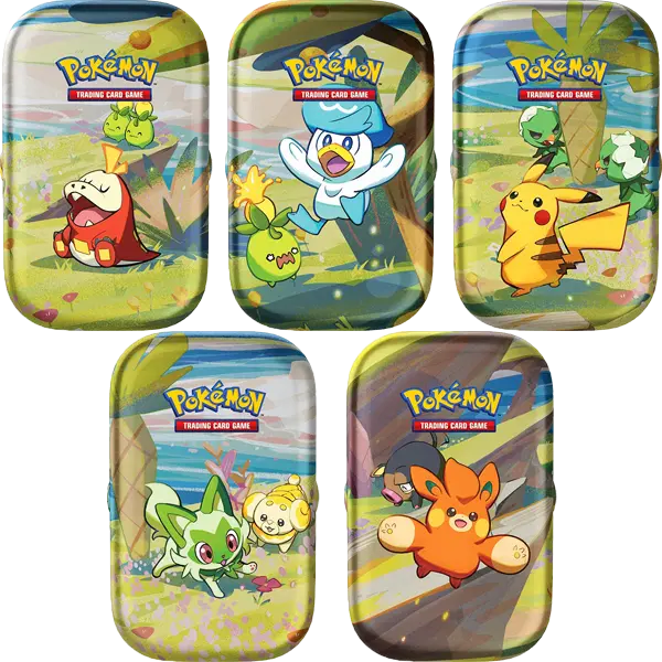 Paldea Friends - Mini Tins (Set of 5) - Collect Roll