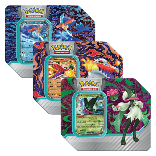 Paldea Partners - Tins [Set of 3] - Collect Roll