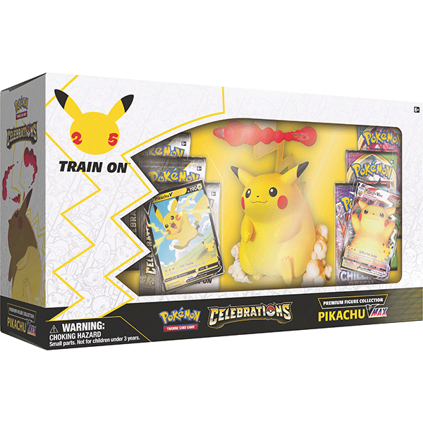Celebrations - Premium Figure Collection (Pikachu VMAX) - Collect Roll