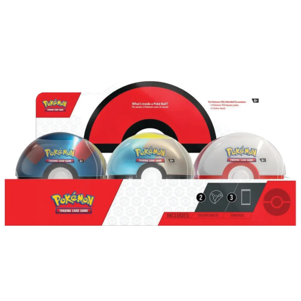 Pokeball Tin Display (Q4 2024) - Collect Roll