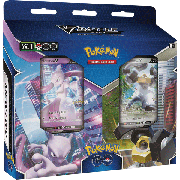 Pokemon GO - Battle Deck (Mewtwo V & Melmetal Bundle) - Collect Roll
