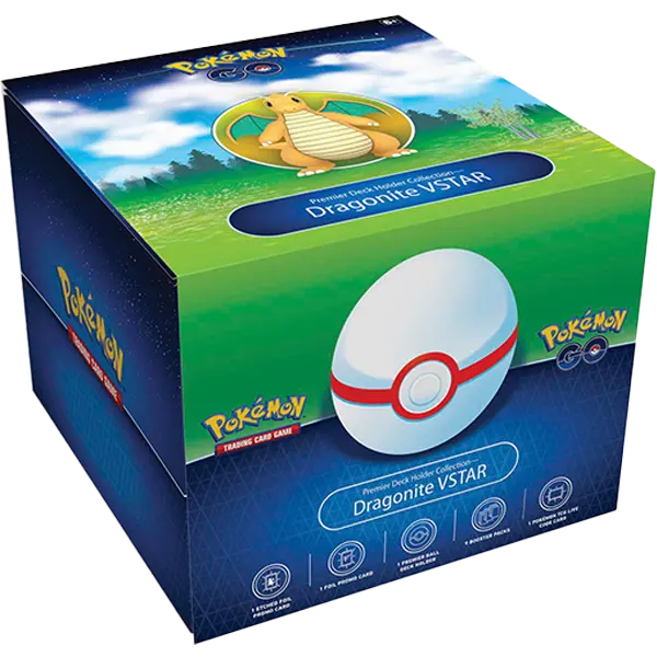 Pokemon GO - Premier Deck Holder Collection (Dragonite VSTAR) - Collect Roll