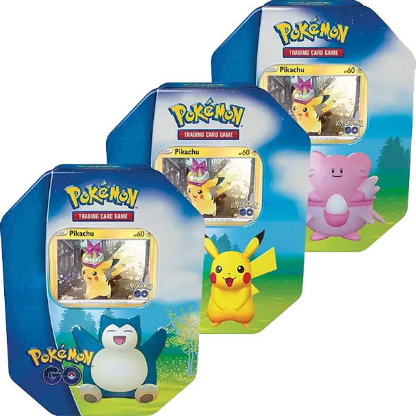 Pokemon GO - Gift Tin (Set of 3) - Collect Roll