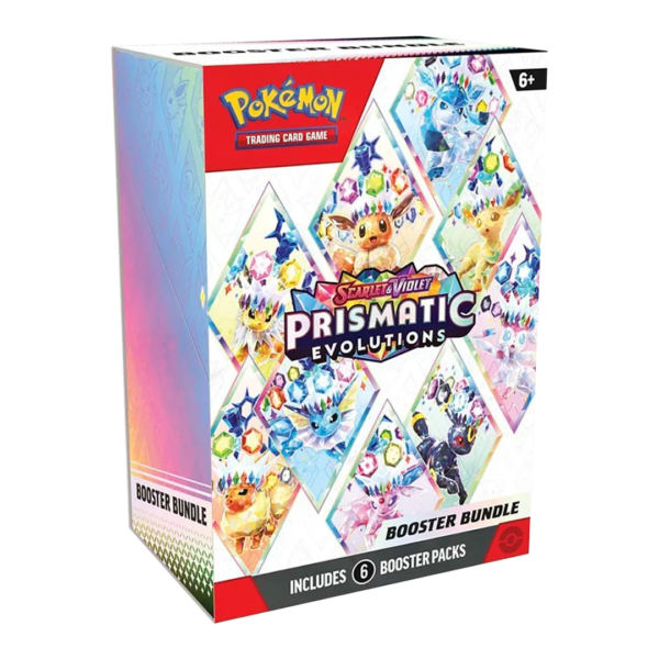 Scarlet & Violet: Prismatic Evolutions - Booster Bundle - Collect Roll