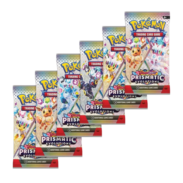 Scarlet & Violet: Prismatic Evolutions - Booster Bundle - Collect Roll