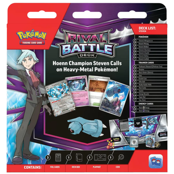 Pokemon Rival Battle Deck [Steven] - Collect Roll