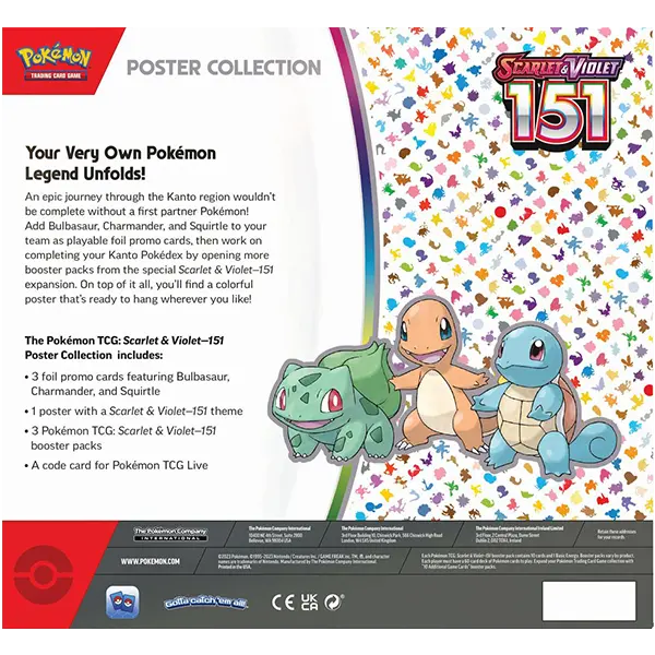 Scarlet and Violet 151 - Poster Collection - Collect Roll