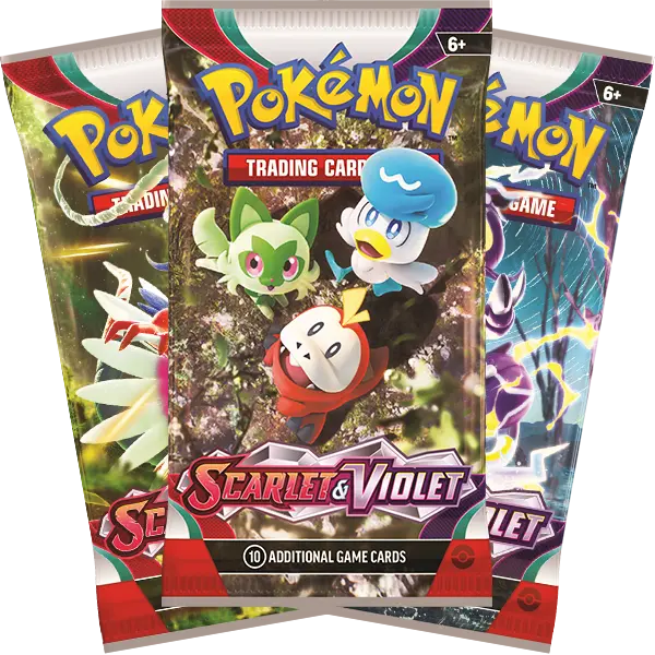 Scarlet & Violet - 3 Booster Pack Blister (Dondozo) - Collect Roll