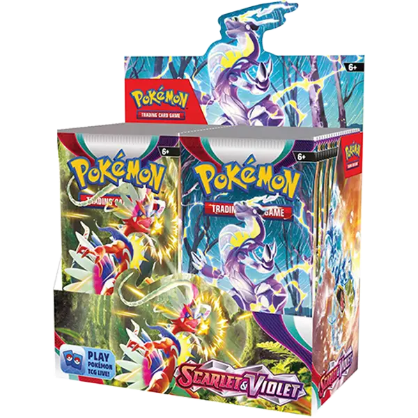 Scarlet & Violet - Booster Box Display - Collect Roll