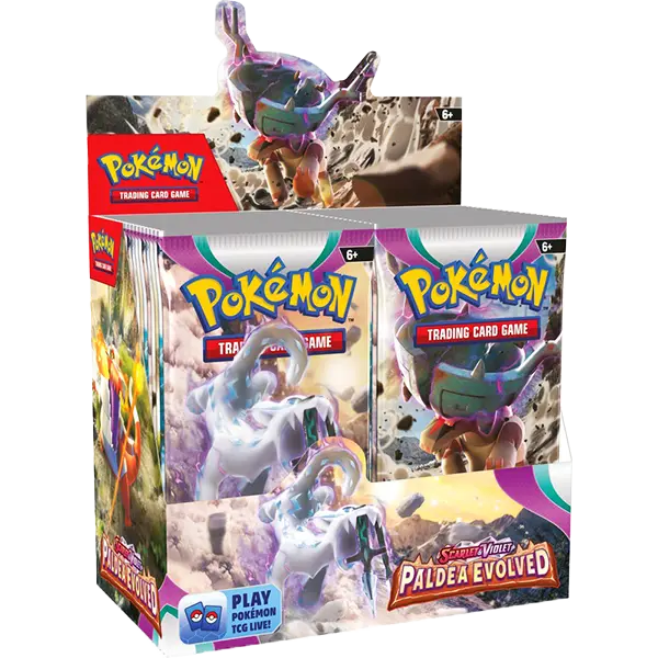 Scarlet and Violet: Paldea Evolved - Booster Box Display - Collect Roll