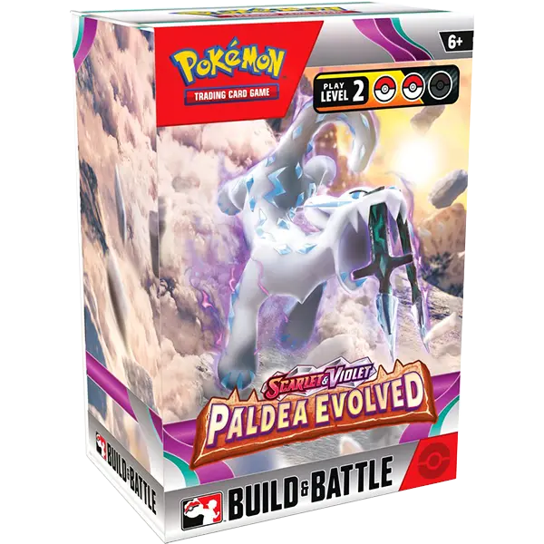 Scarlet and Violet: Paldea Evolved - Build & Battle Box - Collect Roll