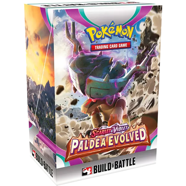 Scarlet and Violet: Paldea Evolved - Build & Battle Box - Collect Roll