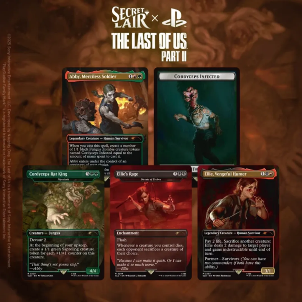 Secret Lair x The Last of Us Part II [Non-Foil Edition] - Collect Roll