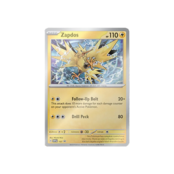 Scarlet & Violet: Surging Sparks - 3 Booster Blister [Zapdos] - Collect Roll