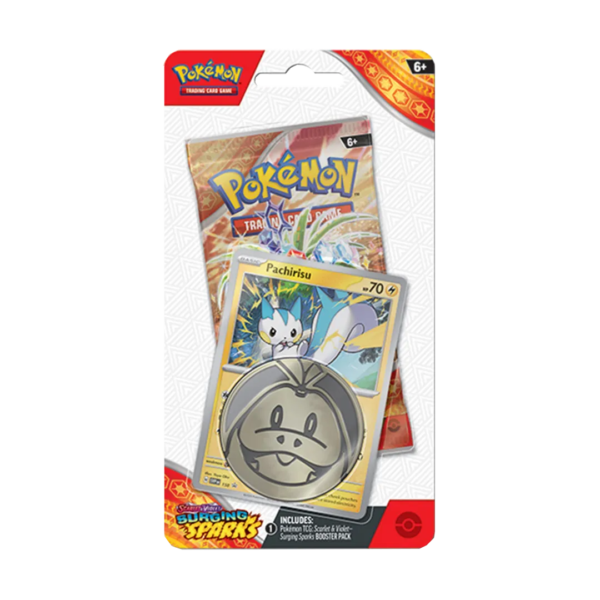 Scarlet & Violet: Surging Sparks - Checklane Blister [Pachirisu] - Collect Roll