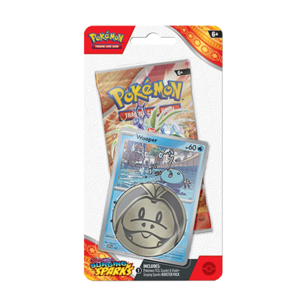 Scarlet & Violet: Surging Sparks - Checklane Blister [Wooper] - Collect Roll