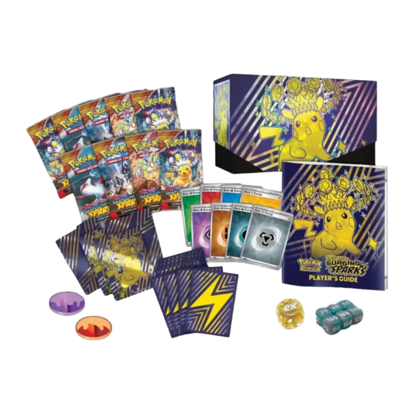 Scarlet & Violet: Surging Sparks - Elite Trainer Box - Collect Roll