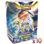 Sword & Shield: Brilliant Stars - Build & Build Battle Box (10 Boxes) - Collect Roll