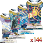 Sword & Shield: Silver Tempest- Sleeved Booster Case (144 Boosters) - Collect Roll