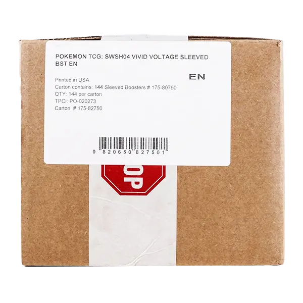 Sword & Shield: Vivid Voltage - Sleeved Booster Case (144 Boosters) - Collect Roll
