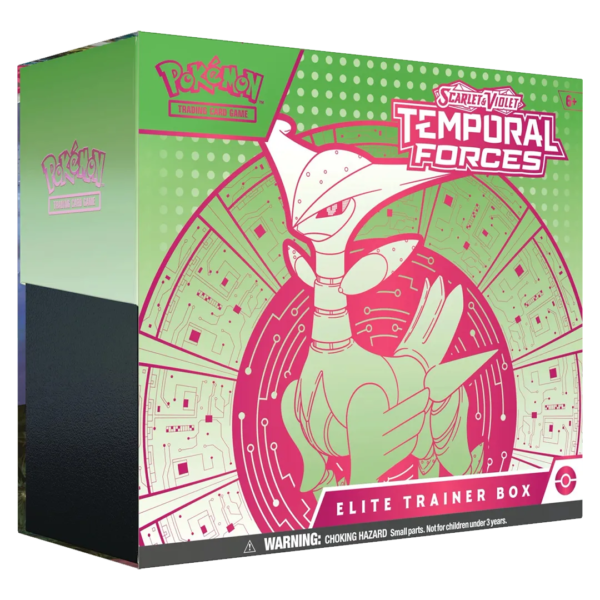 Scarlet & Violet: Temporal Forces - Elite Trainer Box [Iron Leaves] - Collect Roll