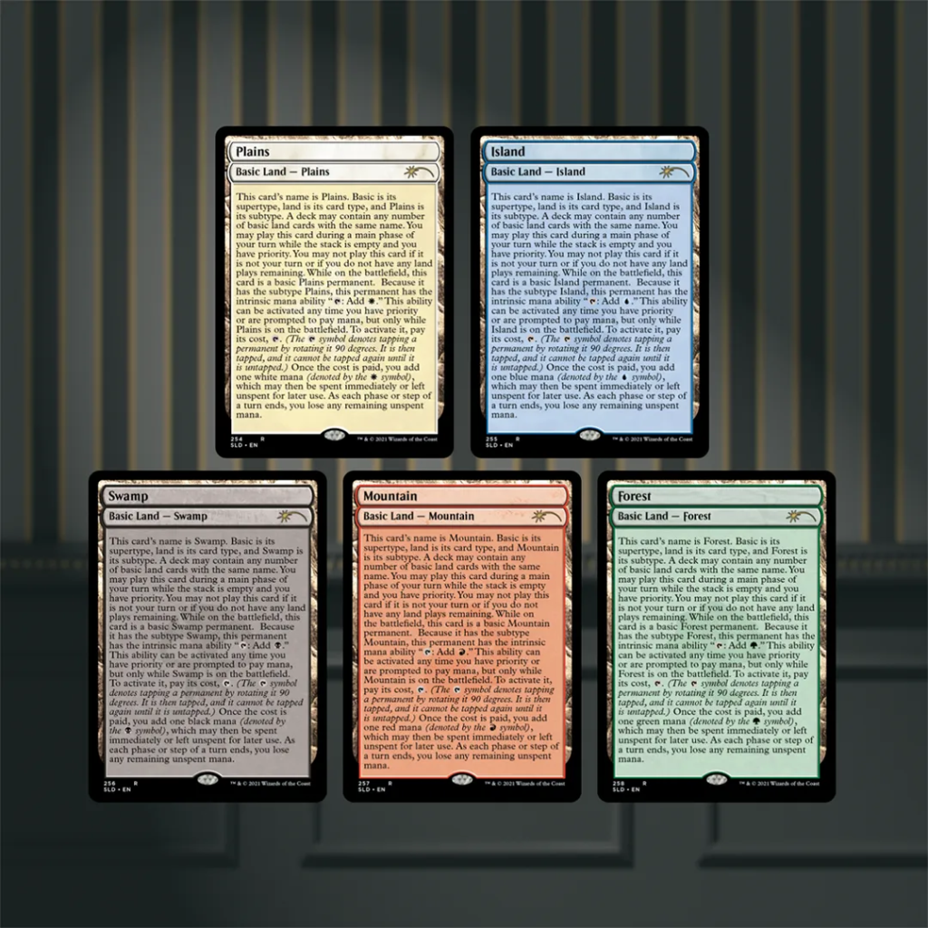 Secret Lair Drop - The Full-Text Lands - Collect Roll